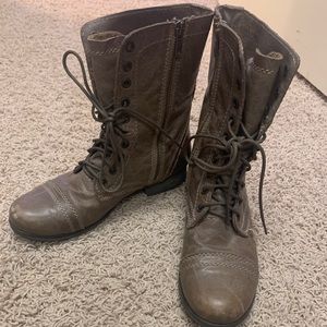Steve Madden Combat Boots